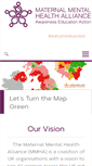 Mobile Screenshot of maternalmentalhealthalliance.org